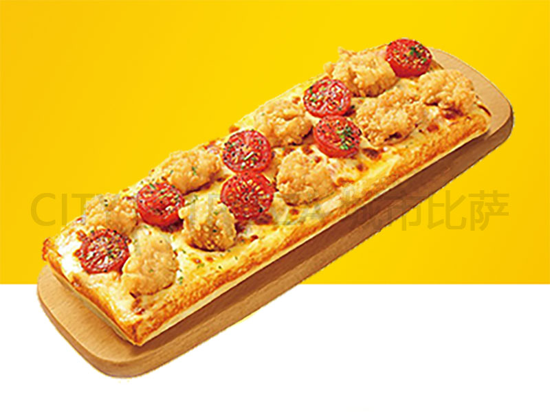 爆脆大粒鸡盒子比萨