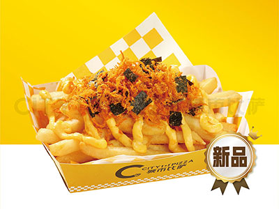 咸蛋黄肉松薯条